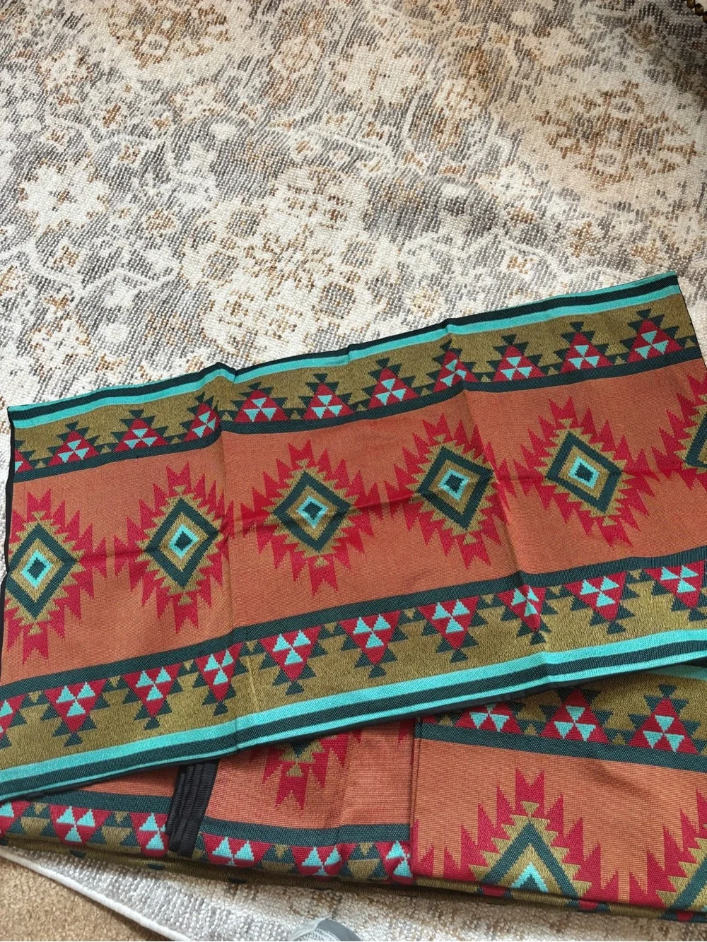 Kinara Los Pinos King Southwestern Aztec Tribal Bedspread Set Western Bedding 3P
